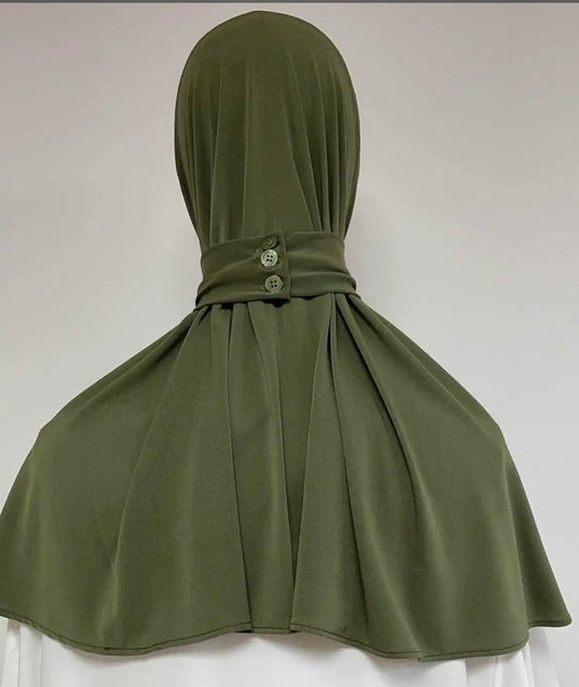 Instant premium jersey hijab