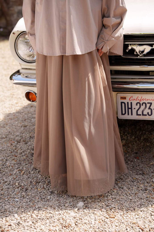 Voile Maxi Rok