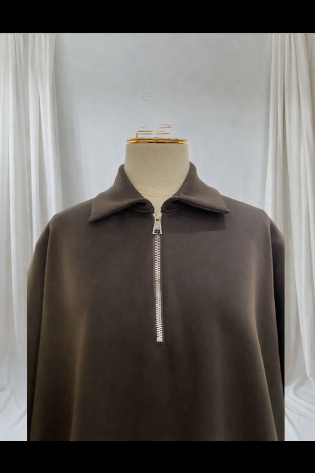 Essential Zip Twinset (met oversized broek)